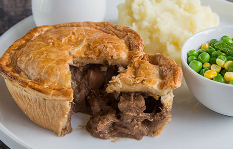 Steak and kidney pie